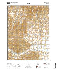 Buckskin Point 2019 topographic map thumbnail