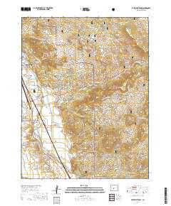 Buena Vista East 2019 topographic map thumbnail