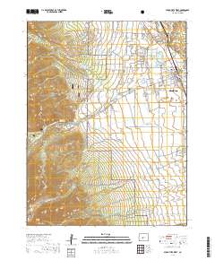 Buena Vista West 2019 topographic map thumbnail