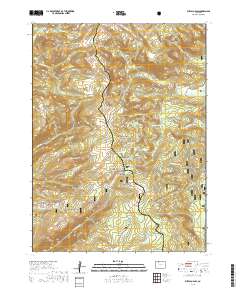Buffalo Pass 2019 topographic map thumbnail