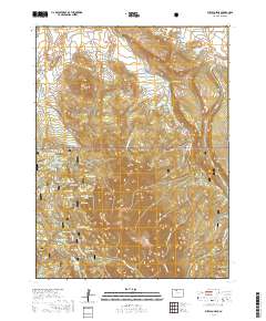 Buffalo Peak 2019 topographic map thumbnail