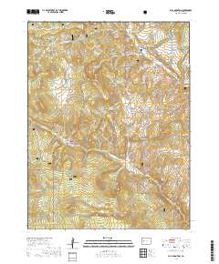 Bull Mountain 2019 topographic map thumbnail