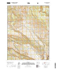 Burns North 2019 topographic map thumbnail