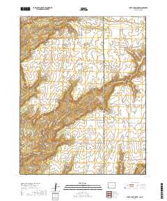 Burnt Cabin Creek 2019 topographic map thumbnail