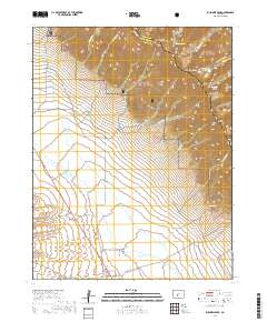 Bushnell Peak 2019 topographic map thumbnail