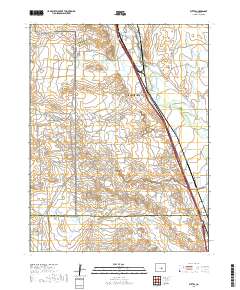 Buttes 2019 topographic map thumbnail