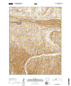 Cactus Reservoir 2019 topographic map thumbnail