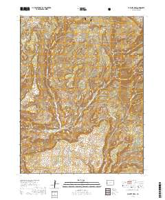 Calamity Mesa 2019 topographic map thumbnail