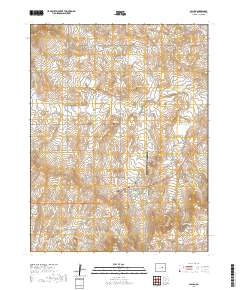 Calhan 2019 topographic map thumbnail