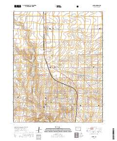 Campo 2019 topographic map thumbnail