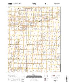 Campo NW 2019 topographic map thumbnail