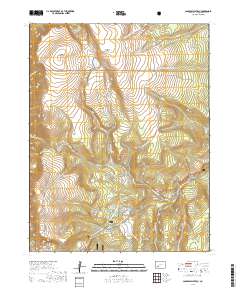 Cannibal Plateau 2019 topographic map thumbnail
