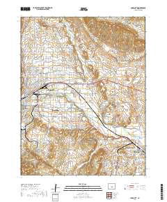 Canon City 2019 topographic map thumbnail