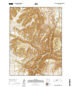 Canyon of Lodore North 2019 topographic map thumbnail