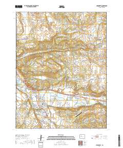 Carbondale 2019 topographic map thumbnail
