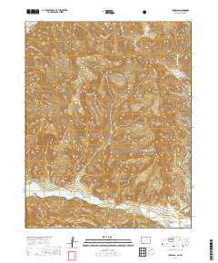 Carracas 2019 topographic map thumbnail