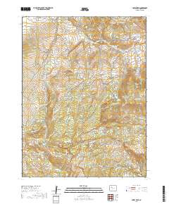 Castle Peak 2019 topographic map thumbnail