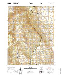Castle Rock Gulch 2019 topographic map thumbnail
