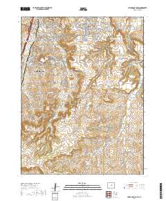 Castle Rock South 2019 topographic map thumbnail
