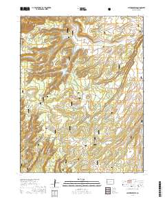 Casto Reservoir 2019 topographic map thumbnail