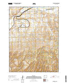 Castor Gulch 2019 topographic map thumbnail