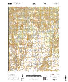 Cedaredge 2019 topographic map thumbnail
