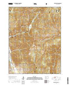 Cement Mountain 2019 topographic map thumbnail