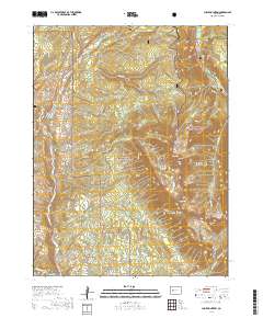Chair Mountain 2019 topographic map thumbnail