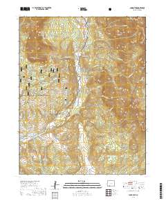 Chama Peak 2019 topographic map thumbnail