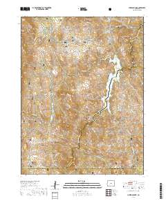Cheesman Lake 2019 topographic map thumbnail