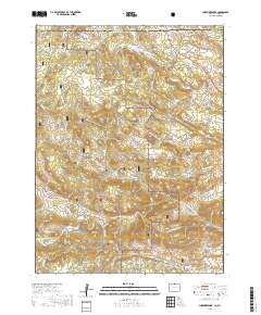 Cherokee Park 2019 topographic map thumbnail