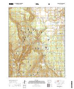 Chris Mountain 2019 topographic map thumbnail