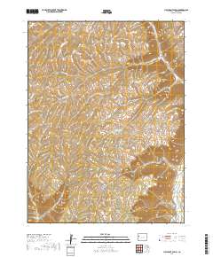 Circle Dot Gulch 2019 topographic map thumbnail