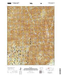 Blackhead Peak 2019 topographic map thumbnail