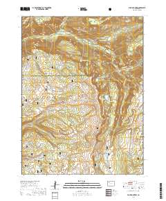 Blair Mountain 2019 topographic map thumbnail