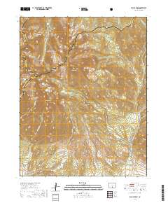 Blanca Peak 2019 topographic map thumbnail