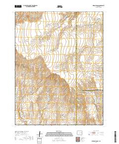 Bledsoe Ranch 2019 topographic map thumbnail