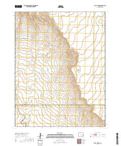 Bluff Spring 2019 topographic map thumbnail