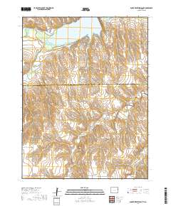 Bonny Reservoir South 2019 topographic map thumbnail