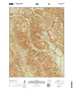 Boreas Pass 2019 topographic map thumbnail