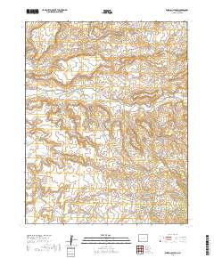 Bowdish Canyon 2019 topographic map thumbnail