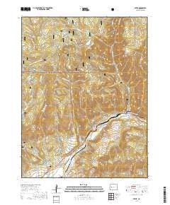 Bowie 2019 topographic map thumbnail