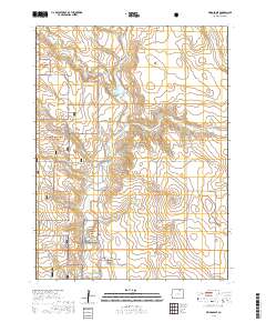 Briggsdale 2019 topographic map thumbnail