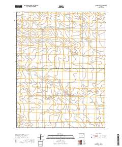 Clarkville NE 2019 topographic map thumbnail