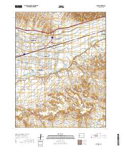 Clifton 2019 topographic map thumbnail