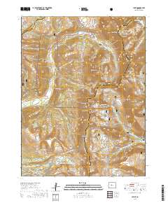 Climax 2019 topographic map thumbnail