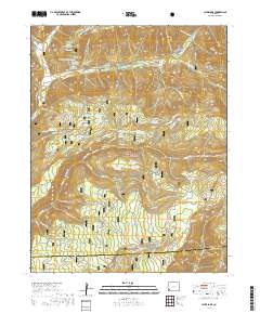Clyde Lake 2019 topographic map thumbnail