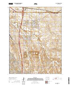 Coal Creek 2019 topographic map thumbnail