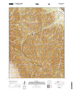 Coaldale 2019 topographic map thumbnail