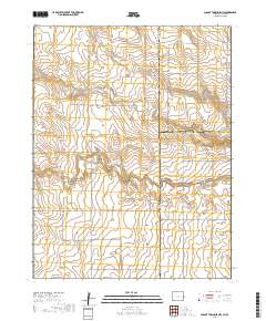 Colony Township NW 2019 topographic map thumbnail